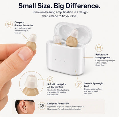 SoundEase Hearing Aids PRO Bluetooth